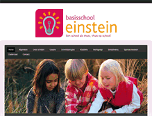 Tablet Screenshot of einsteinschooldehaan.be